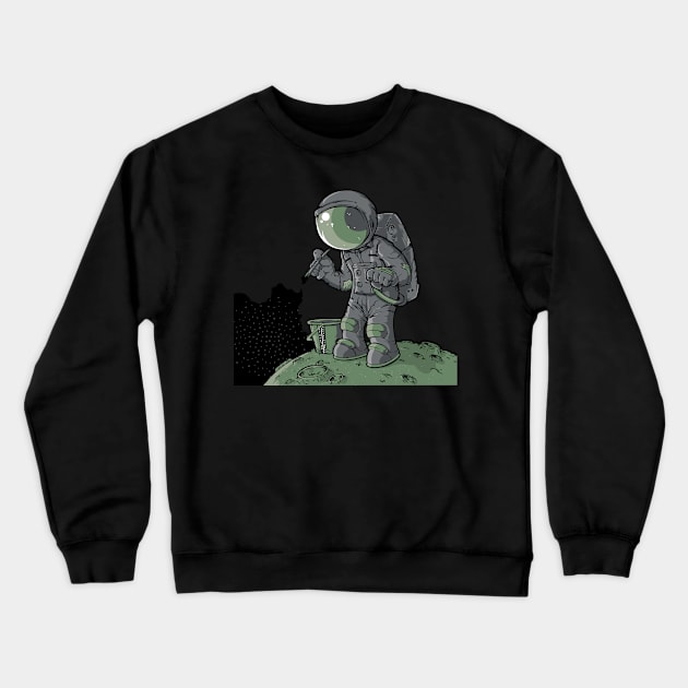 Astro Artist Crewneck Sweatshirt by Wagum Std